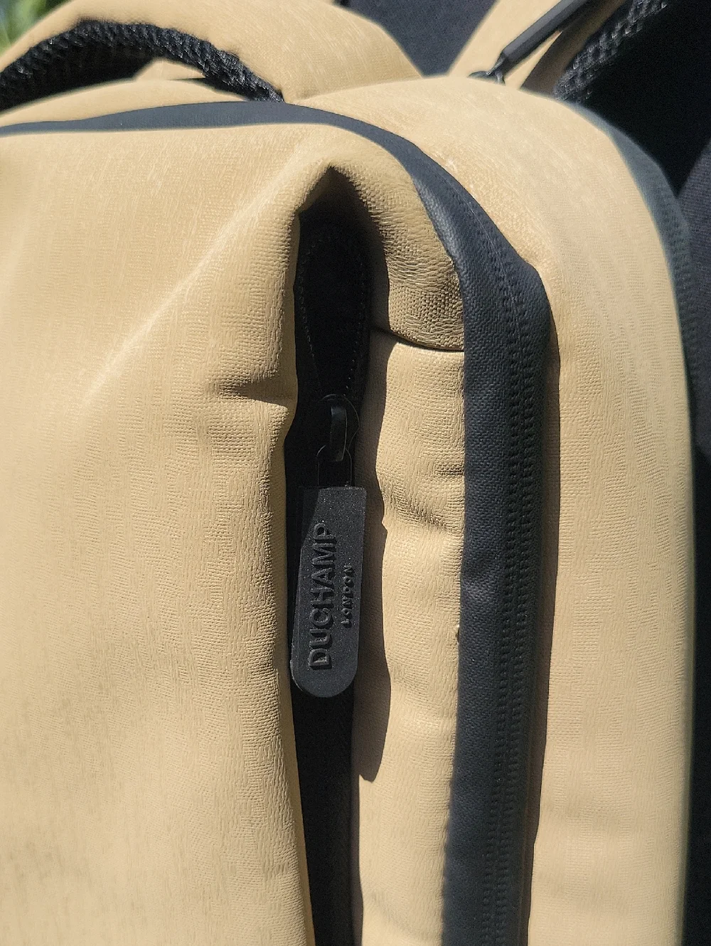 Duchamp Rubberized Snow Minimalist Laptop Backpack